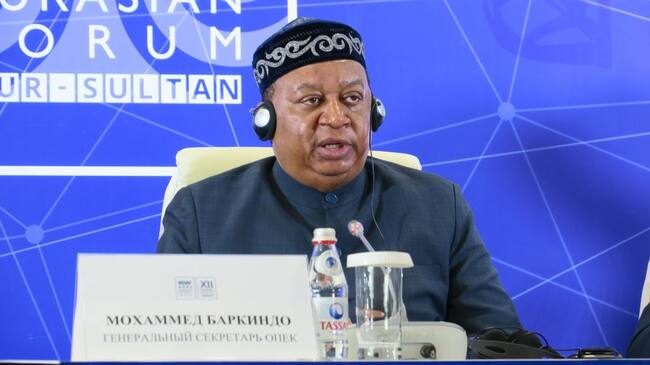 El secretario general de la OPEP Mohammed Barkindo