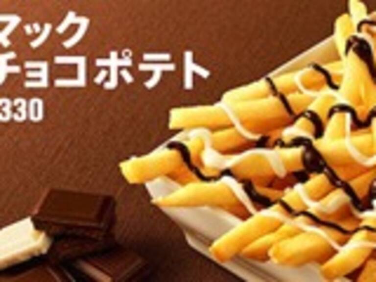 La última locura de McDonald’s: papas fritas con chocolate