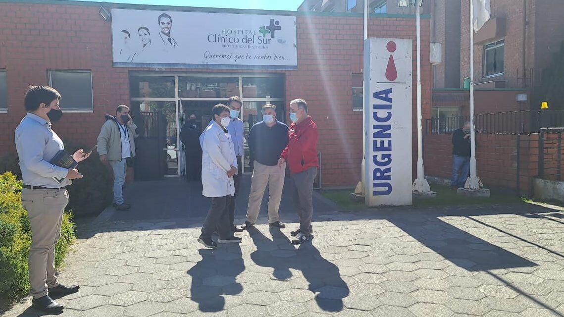 Parte médico equipo de TVN