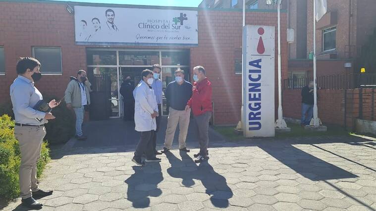 Parte médico equipo de TVN