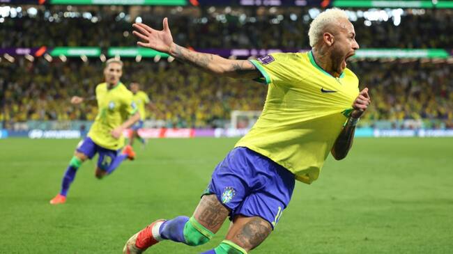 El golazo de Neymar ante Croacia en la disputa de los cuartos de final de Qatar 2022