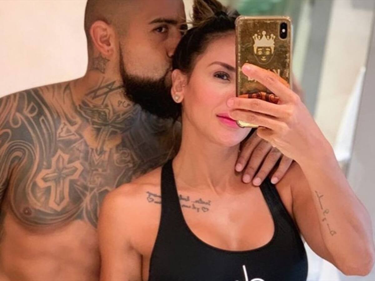 Arturo Vidal le escribió romántico mensaje a Sonia Isaza en Instagram