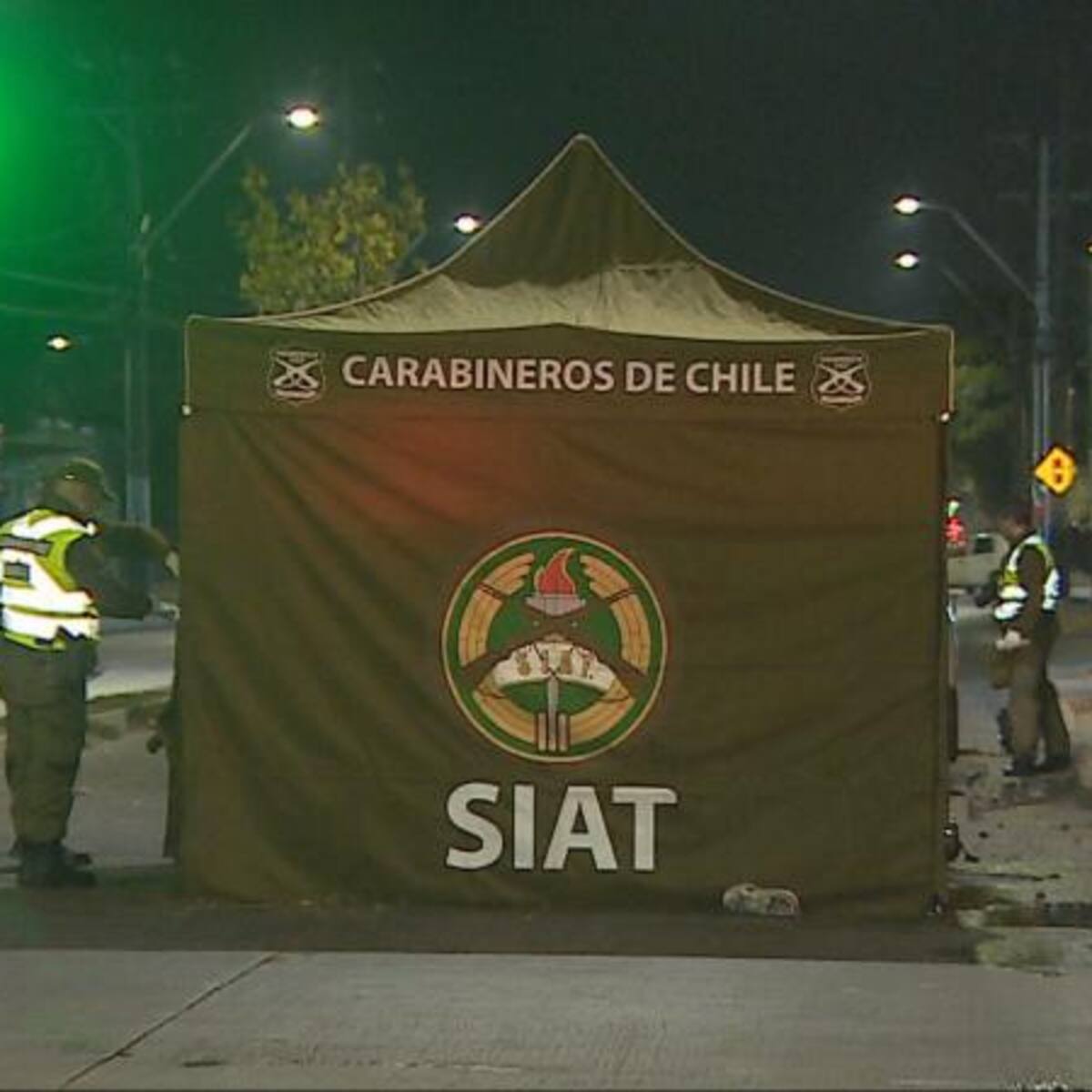 Fatal choque múltiple en San Joaquín deja un muerto y un herido en riesgo vital
