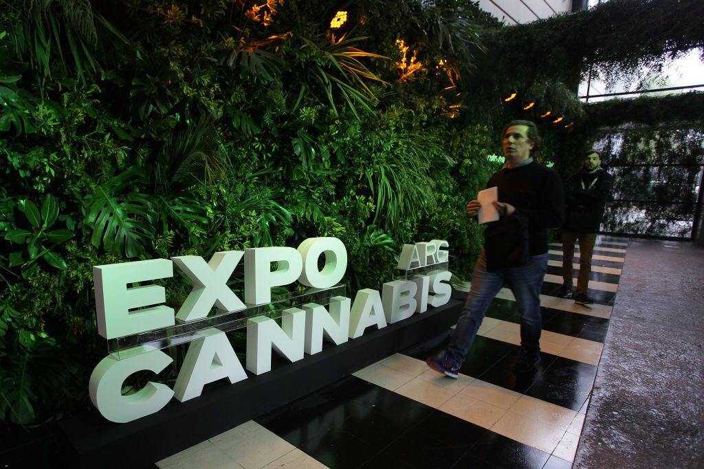 Imagen de la Expo Cannabis en Buenos Aires durante 2019