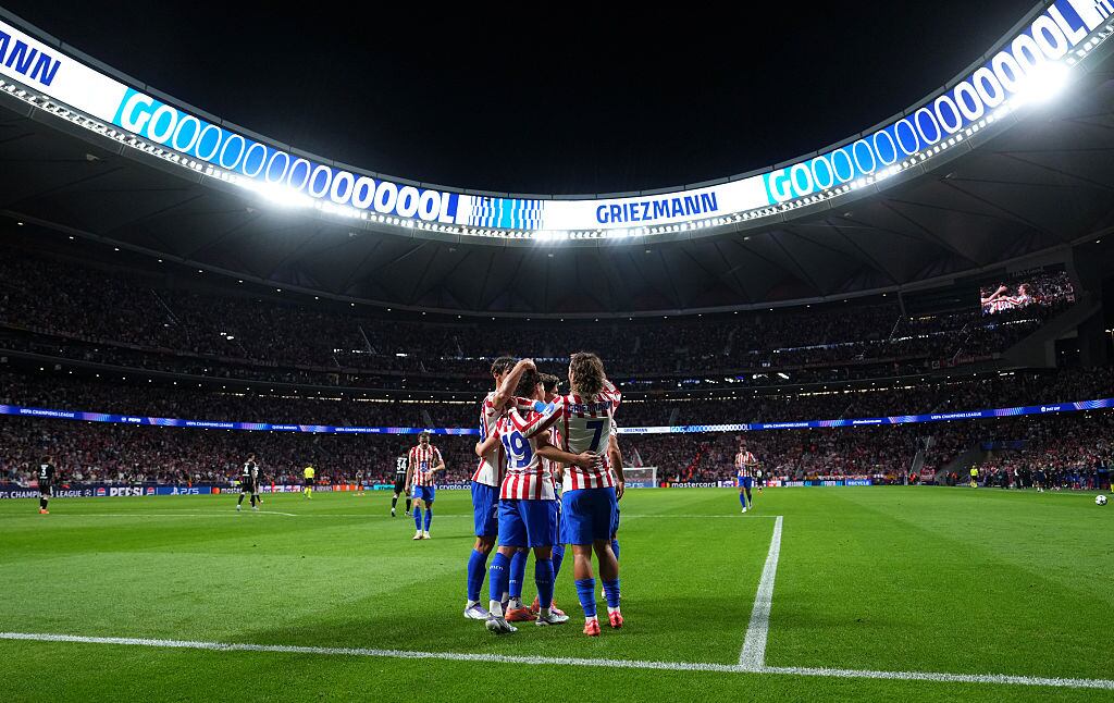 Atlético de Madrid venció con contundencia al Eintracht Frankfurt