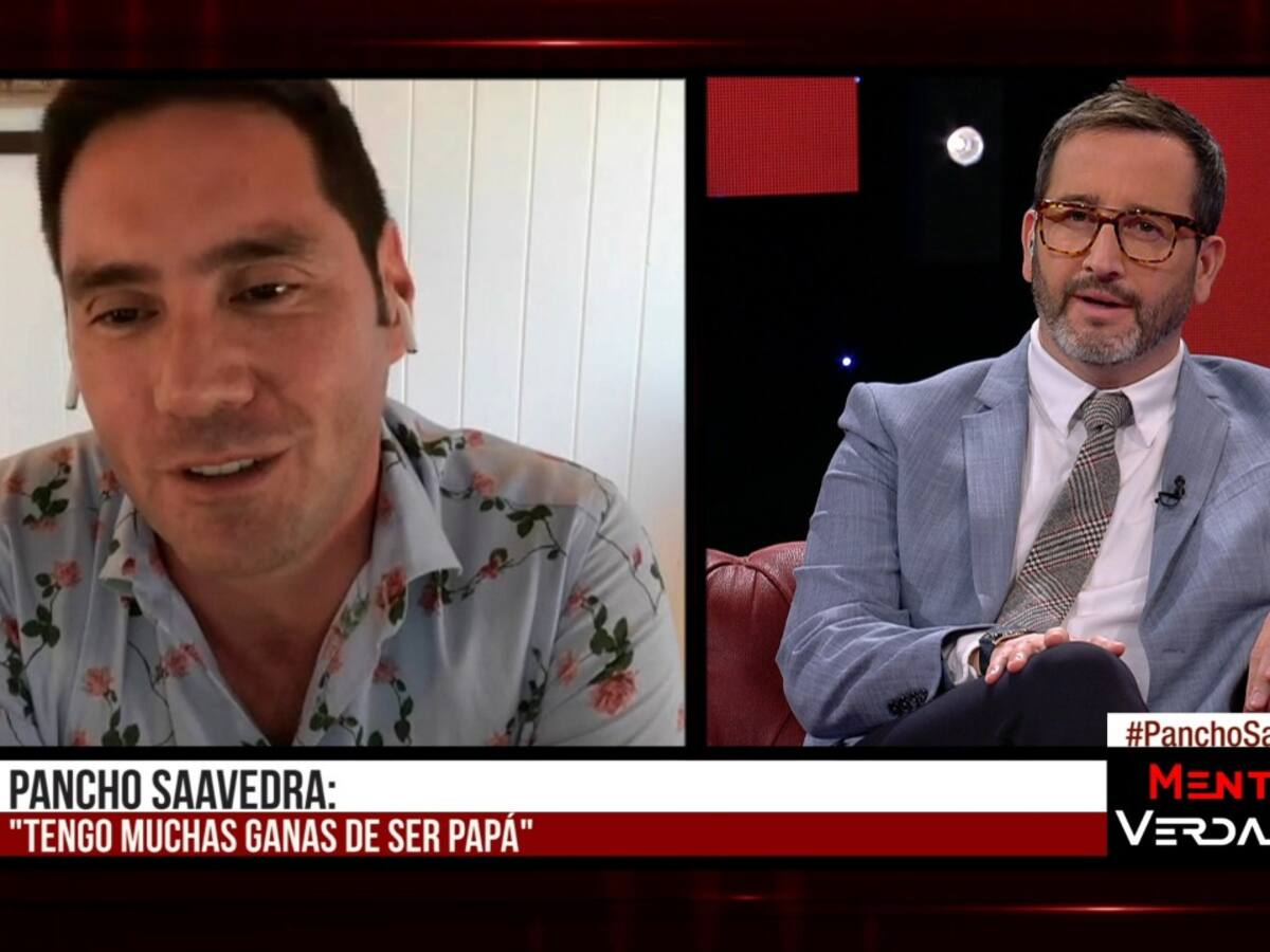 Pancho Saavedra y la paternidad: «Voy a poder ser papá cuando en este país las cosas sean mucho más fáciles»
