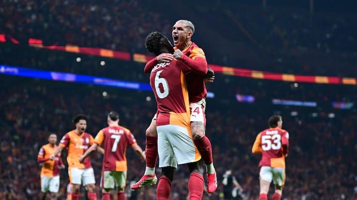 Juventus queda con pie y medio fuera de la Champions League tras ser goleado por Galatasaray