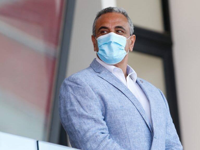 6 de Septiembre del 2020/SantiagoEl presidente de la anfp Pablo Milad ,durante el partido valido por la Novena fecha del Campeonato Nacional AFP PlanVital 2020, entre Universidad de Chile vs Colo Colo, disputado en el Estadio Nacional.
FOTO:FRANCISCO LONGA/AGENCIAUNO