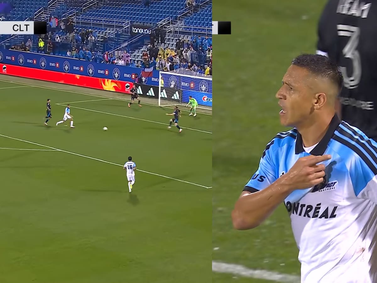 Para no creer: el insólito gol que se perdió Alexis Sánchez en una nueva derrota de Montreal en la MLS