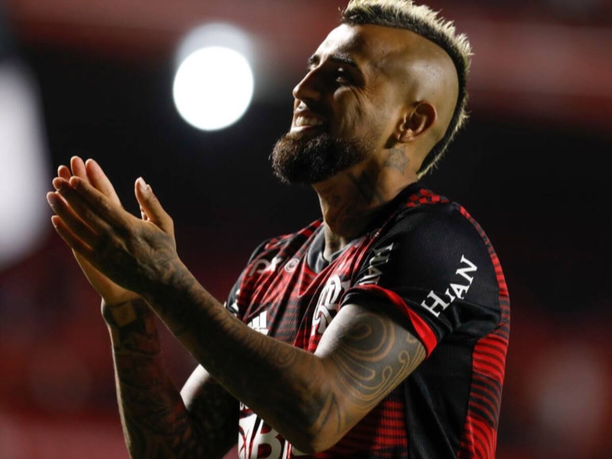 Con Arturo Vidal en cancha, Flamengo da el primer golpe en las semifinales de la Copa de Brasil