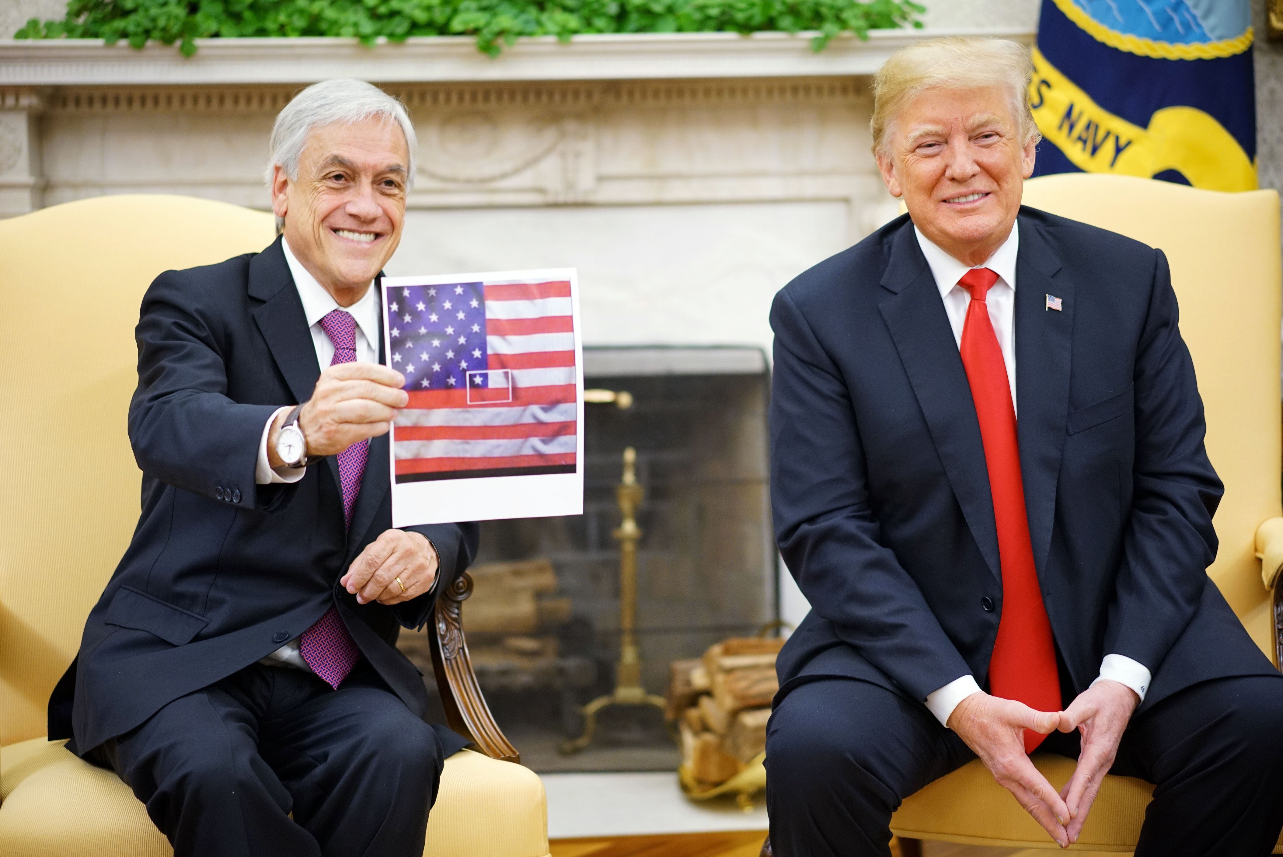 Piñera y Trump
