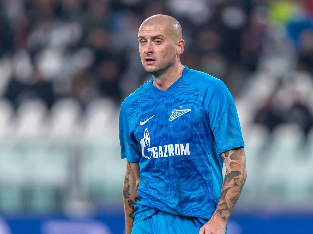 El ucraniano Rakitskiy solicitó rescindir su contrato con el Zenit de San Petersburgo
