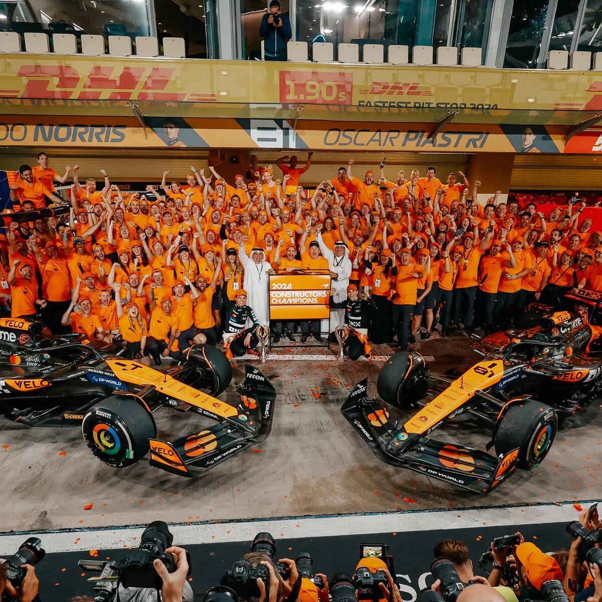 ¡McLaren festeja después de 26 años! Así quedó el palmarés del Mundial de Constructores de la Fórmula 1