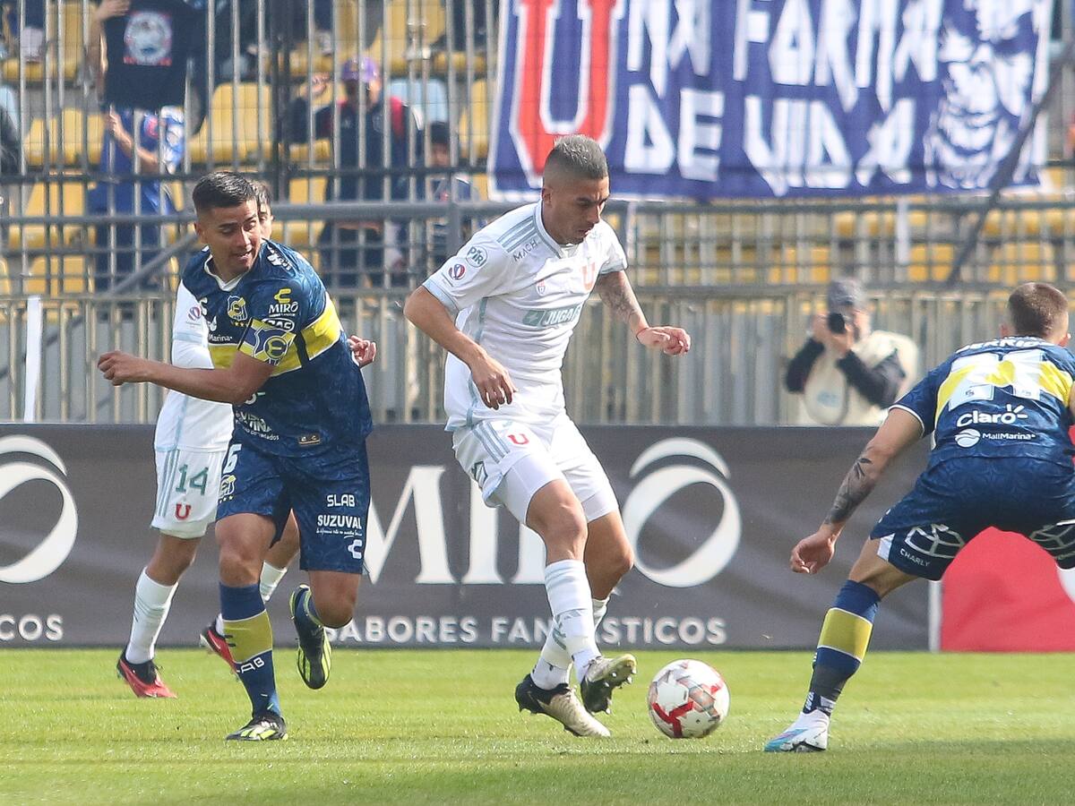 La U vence en los descuentos a Everton por la fecha 15 del Campeonato Nacional 2024