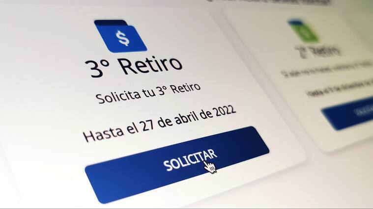 Tercer retiro de las AFP
