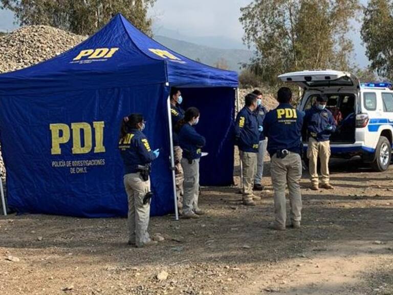 Continúan los peritajes de la PDI tras hallazgo de cadáver en la comuna de Til Til