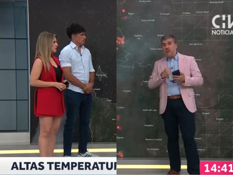 Meteorólogo de Chilevisión se quiebra en vivo: reveló doloroso episodio en medio de incendios forestales