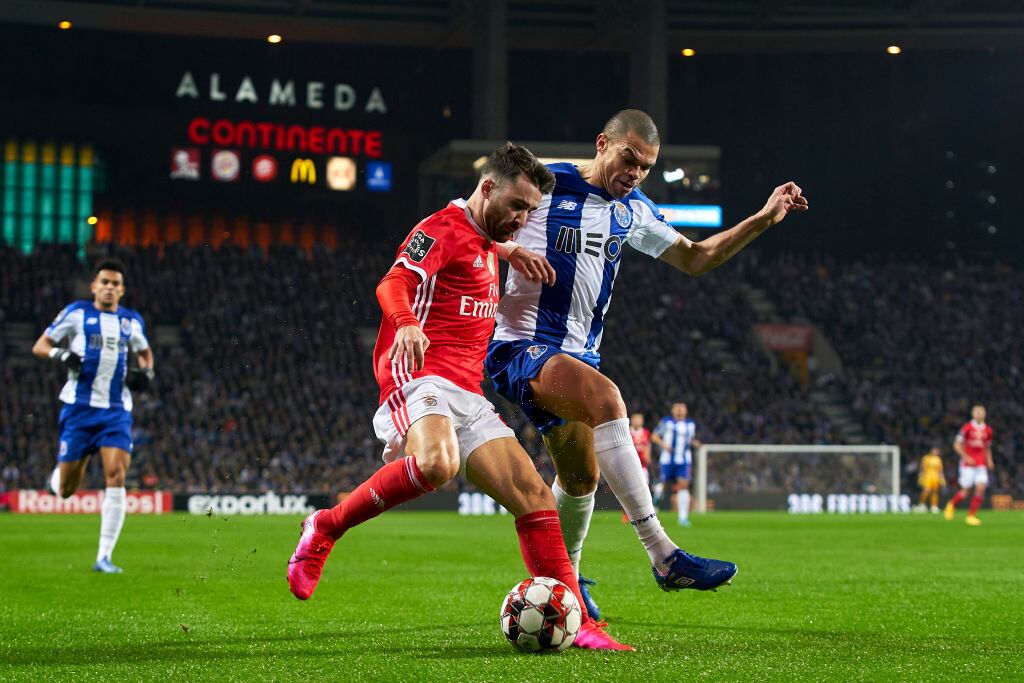 Porto versus Benfica en la Primeira Liga 2019-2020
