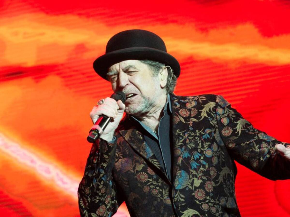 Operan a Joaquín Sabina por un «pequeño» derrame cerebral tras caerse de escenario