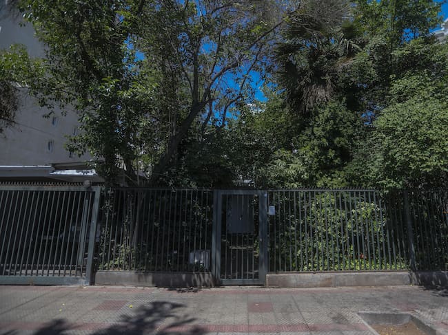 Frontis de la casa del expresidente Salvador Allende // Agencia Uno