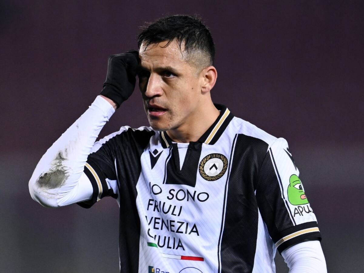 Preocupante: Alexis Sánchez sufre nuevo revés en Udinese
