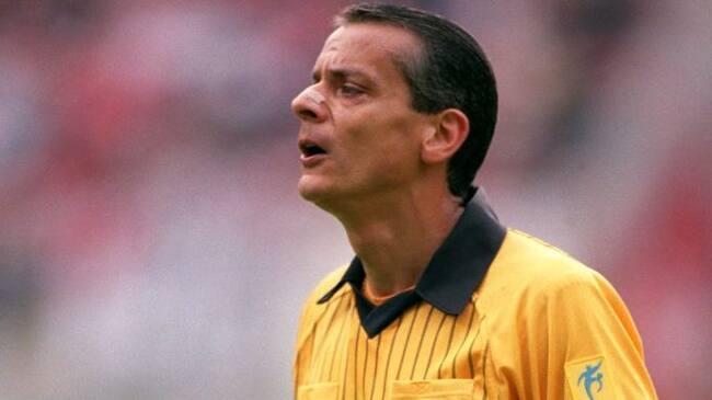 Referee Javier Alberto Castrilli, Argentina (Photo by Michael Steele/EMPICS via Getty Images)
