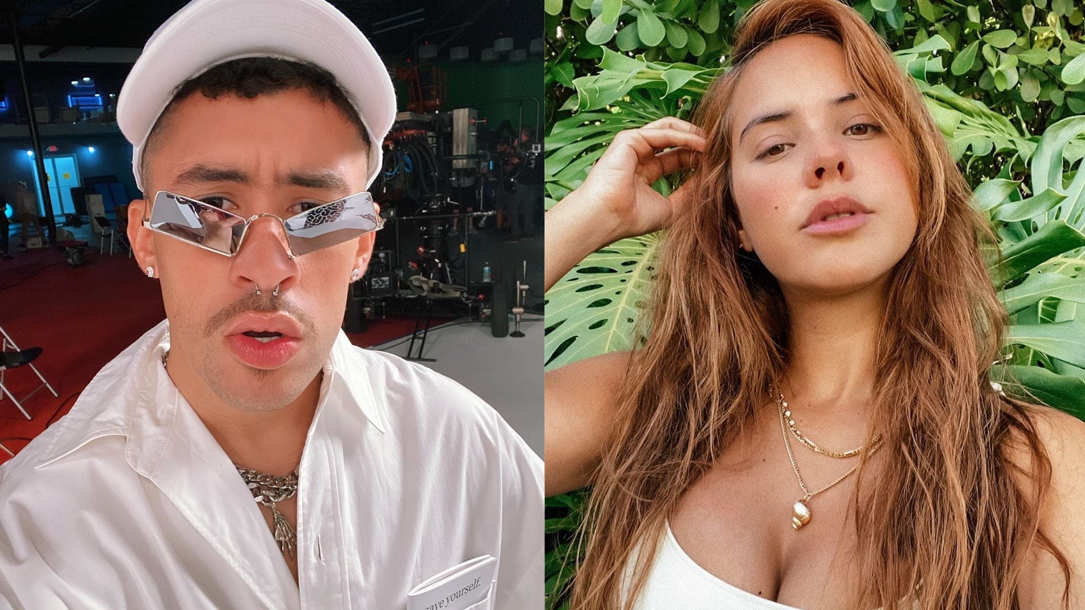 Bad Bunny y Gabriela Berlingeri