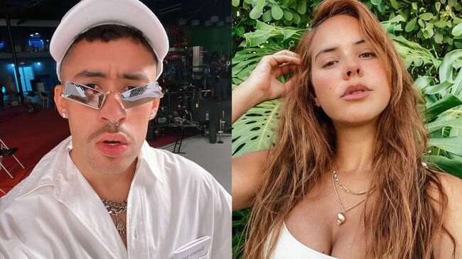 Bad Bunny y Gabriela Berlingeri