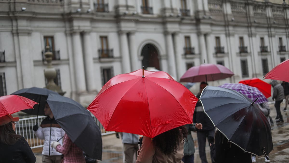 Lluvia y nieve en Santiago: sigue EN VIVO el avance del sistema frontal en Chile
