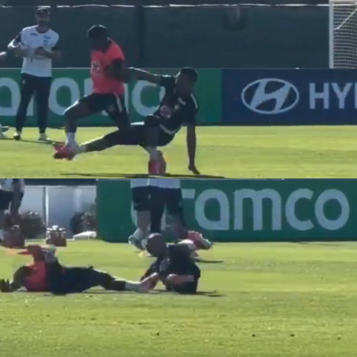 ¿Era necesario? El feo patadón de Casemiro a Endrick que provocó indignación en Brasil