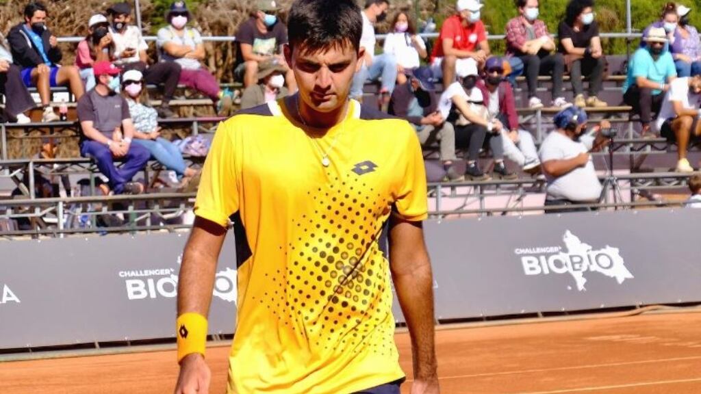 Tomás Barrios sucumbe ante Juan Manuel Cerúndolo y queda fuera de la qualy en Roma