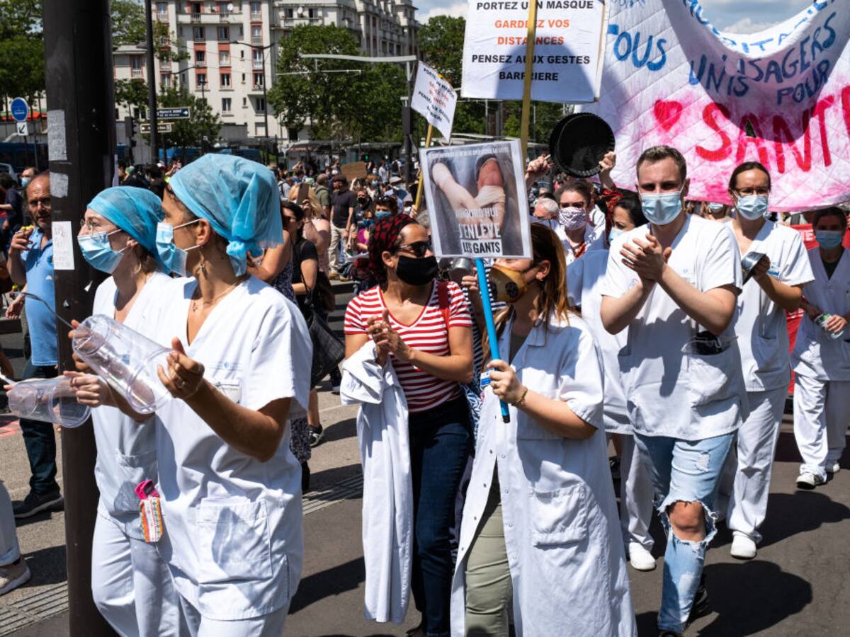 Francia registró importante baja en su cantidad de fallecidos en las últimas horas