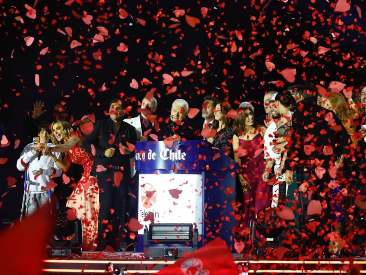 ¡Se logró! Teletón 2025 en Chile supera la meta y recauda más de $44 mil millones