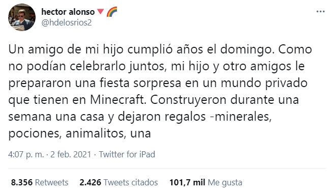 Twitter | Héctor Alonso