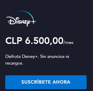 Valor Disney Plus