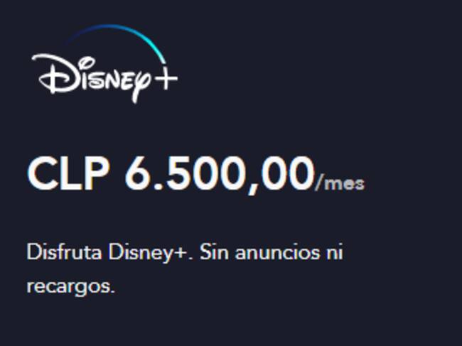 Valor Disney Plus