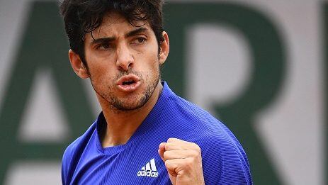 Cristian Garin ganó en Wimbledon