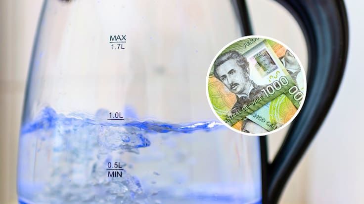 ¿Cuánto gasta un hervidor eléctrico al calentar un litro de agua?