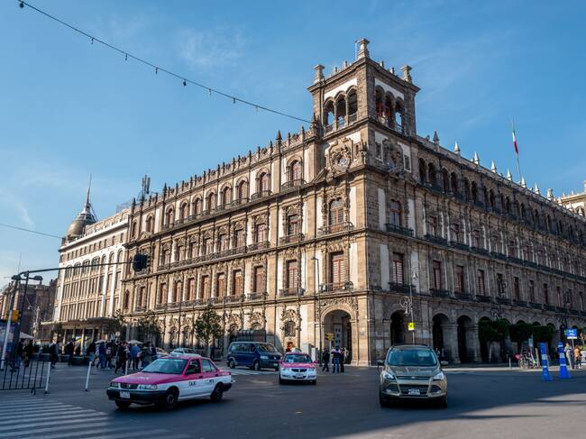 La sede de la Corte Suprema de México en el Distrito Federal