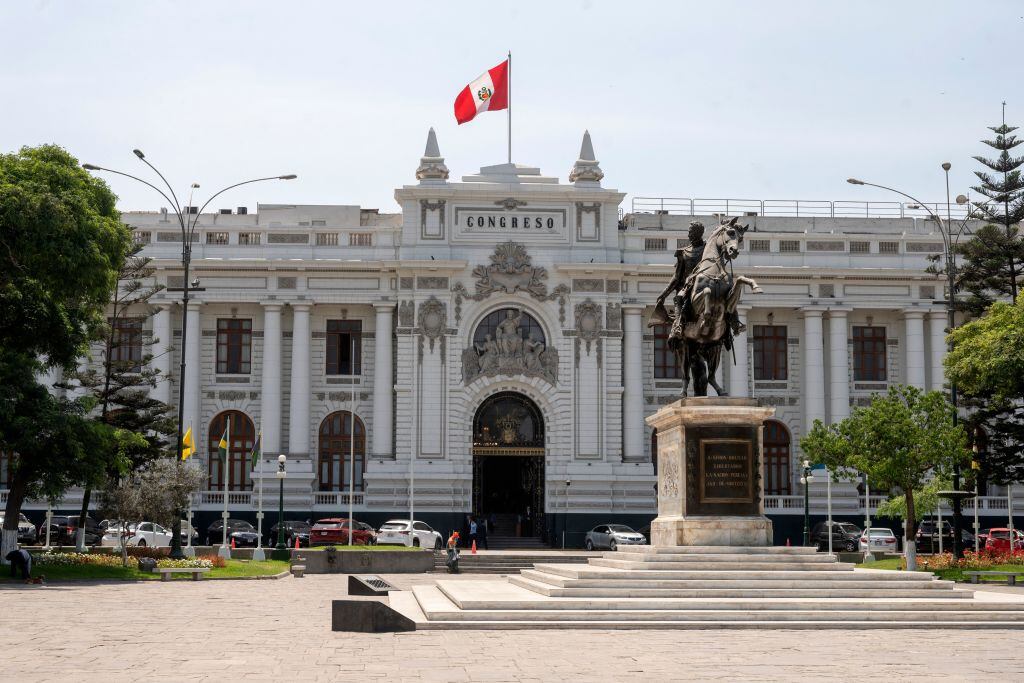Imagen de la sede del Congreso de la República del Perú ubicada en la ciudad de Lima