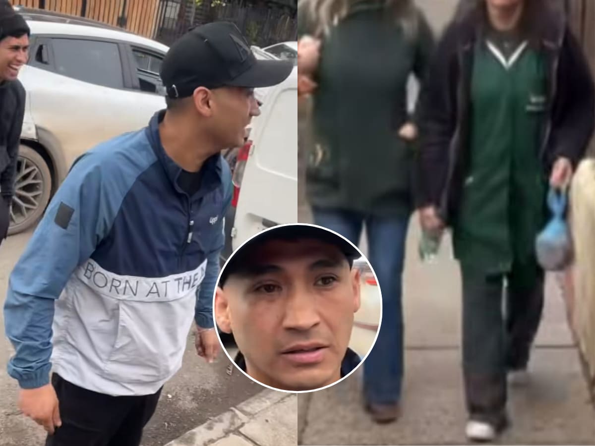 El Chino se encuentra con parvularias, lanza peculiar comentario y genera reacciones: “A la hue... que hacen famoso”