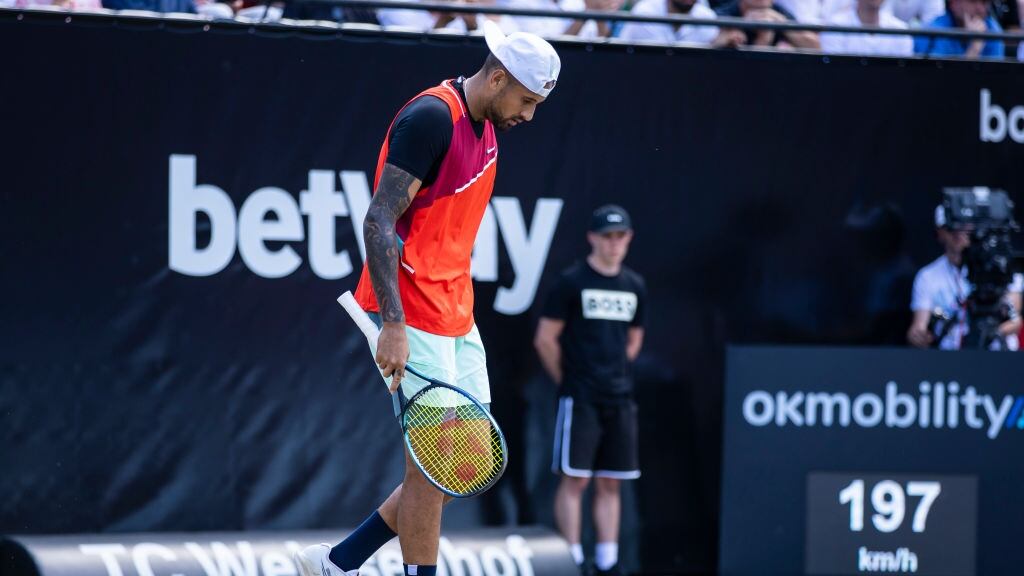 Nick Kyrgios denuncia gritos racistas en Stuttgart: "¿Cuándo va a parar esto?"