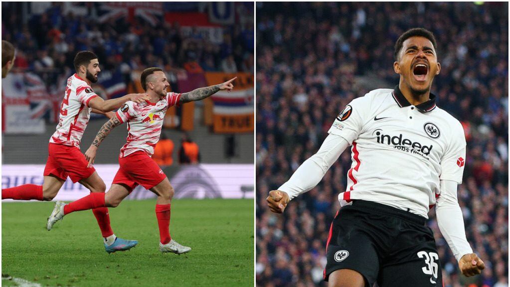 Eintracht Frankfurt y Leipzig toman la ventaja en Europa League