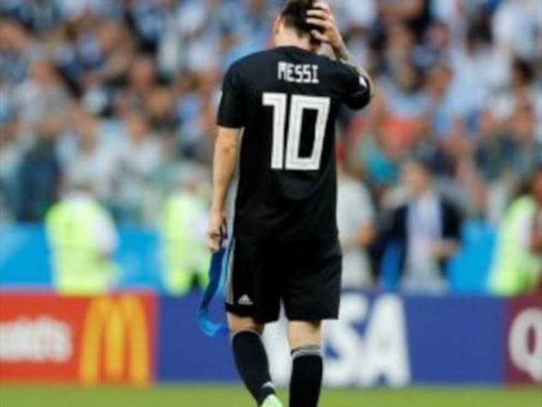 Messi desolado tras igualdad de Argentina: «Me siento responsable»