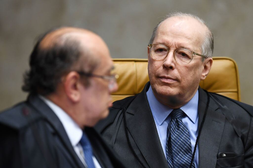 El ministro de la corte suprema brasilera Celso de Mello