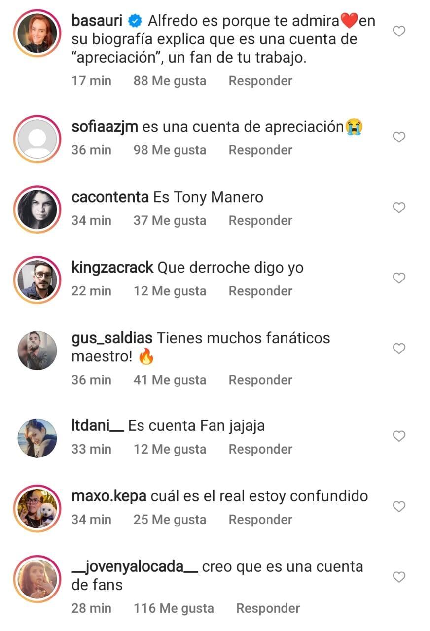 Captura | Instagram Alfredo Castro
