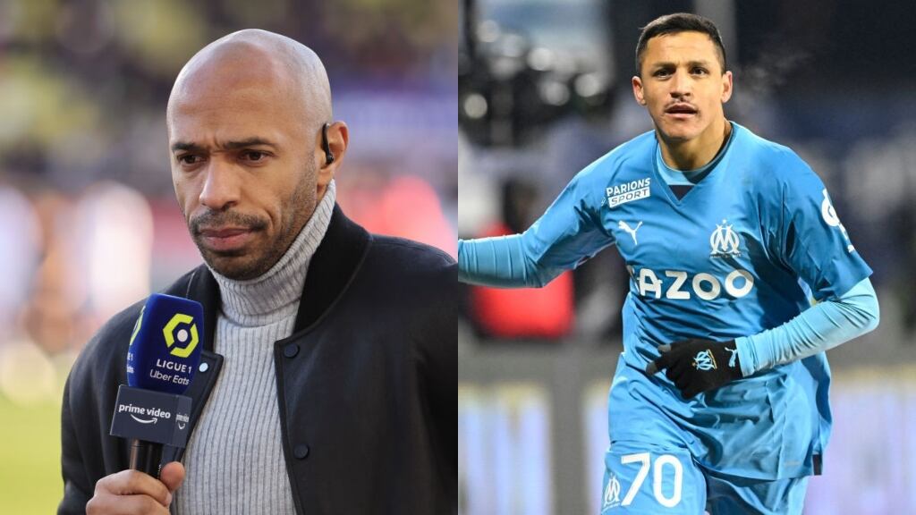 Thierry Henry alaba el momento de Alexis Sánchez en Francia: "Es un modelo a seguir dentro y fuera del campo"