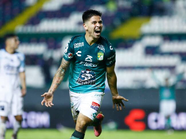 Víctor Dávila anotó en la goleada del León sobre Mazatlán en el fútbol mexicano