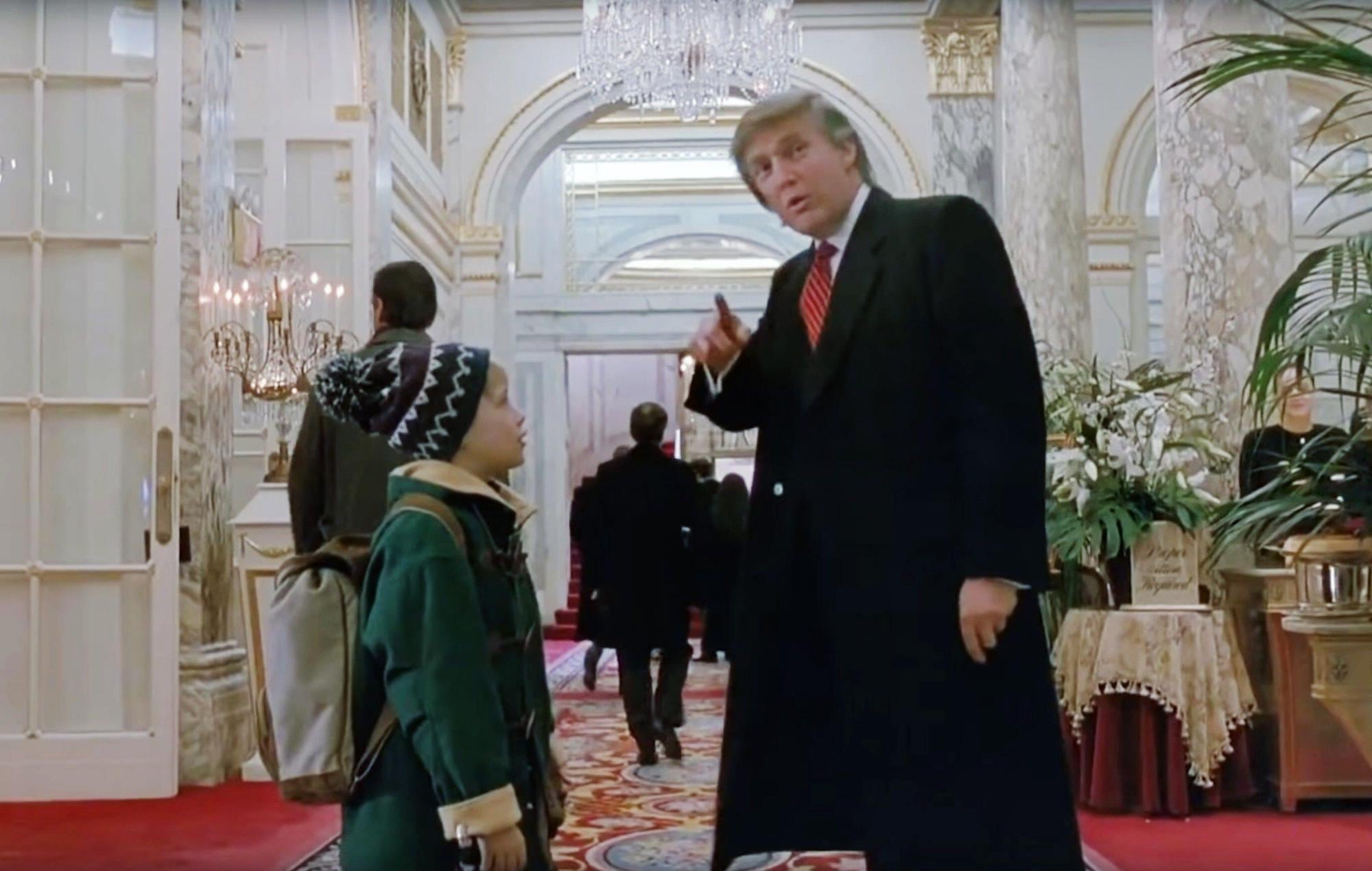 Donald Trump en “Mi pobre angelito 2″