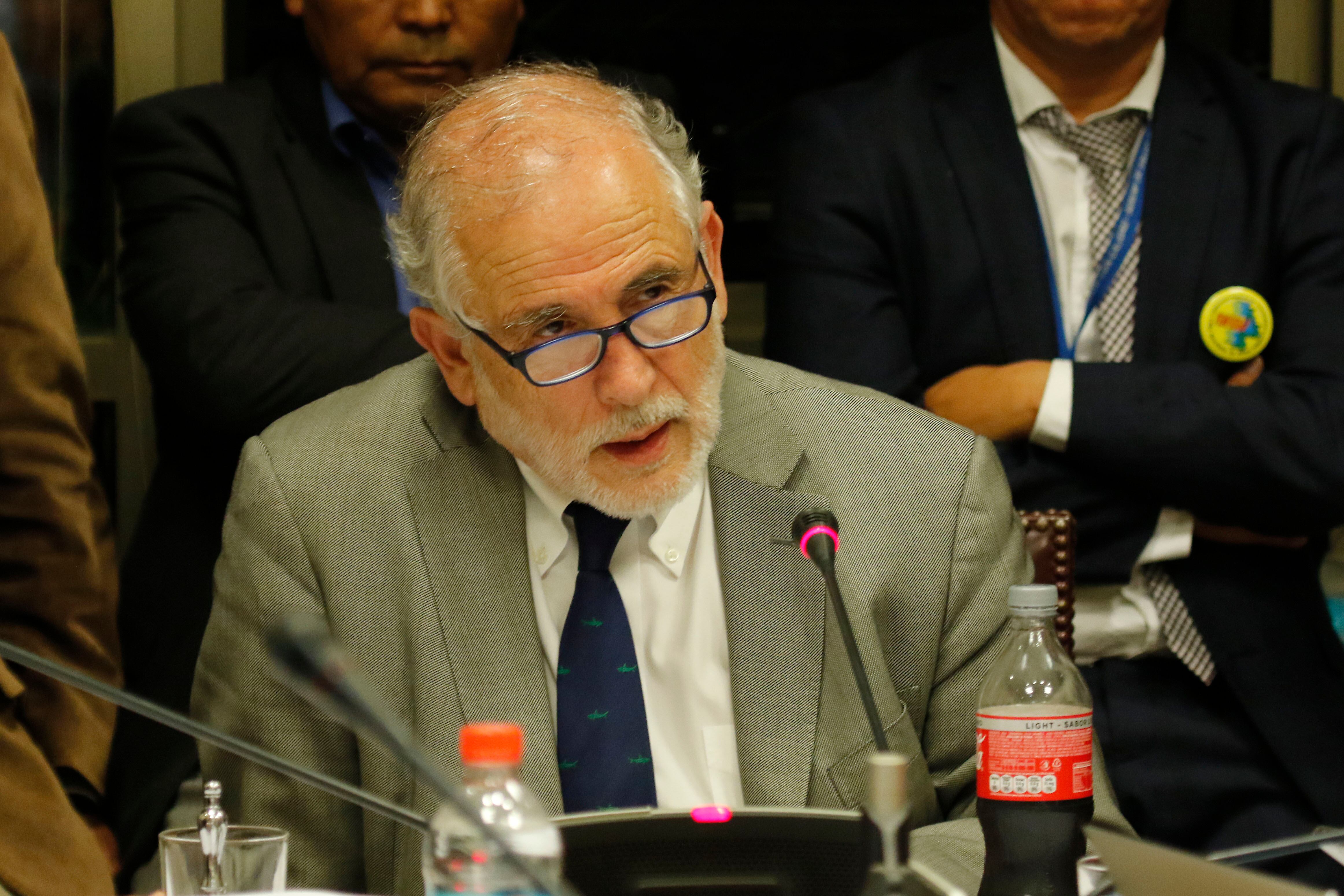 17 DE DICIEMBRE DE 2019/VALPARAISOEl senador Carlos Montes, durante la Comision de Hacienda del Senado, en donde se discute el reajuste al sector publico.
FOTO: LEONARDO RUBILAR CHANDIA/AGENCIAUNO